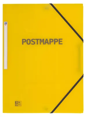 Produktbild von Oxford Postmappe, DIN A4, Aus Kunststoff, Gelb