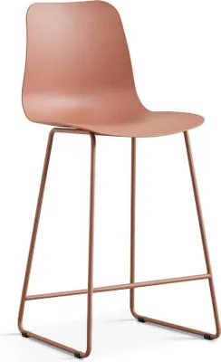 Obrázok produktu pre Barová stolička Marie terakotovej farby