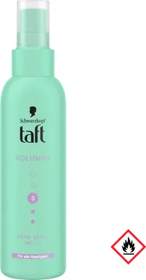 Immagine prodotto di Taft True Volume Spray per asciugacapelli 5 x 150 ml