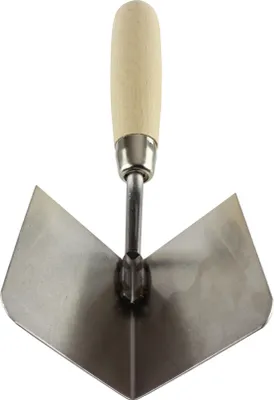 Produktbild von Inneneckenkelle Stuckateurkelle Spachtel Kelle Kantenkelle Eckkelle 120 x 75 mm 3 Stück