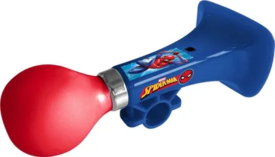 Produktbild von Disney Kinder Fahrradhupe Ballhupe Fahrradklingel Hupe Lenkerhupe Tröte Spiderman Marvel SM250040