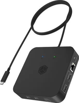Zdjęcie produktu dla Dockingstation IcyBox USB-C   -> USB3.2/HDMI/3,5/LAN/