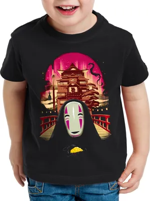 Produktbild von style3 Ohngesicht Kinder T-Shirt zauberland reise anime manga chihiro