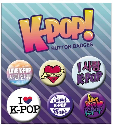 Produktbild von Kpop Mix Badge Pack