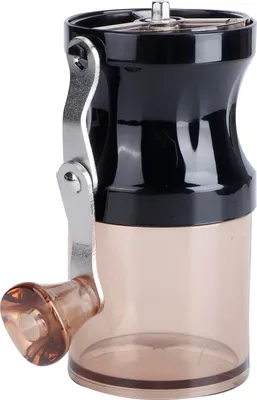 Obrázek produktu pro Ruční mlýnek na kávu, omyvatelný, mini ruční mlýnek na kávová zrna, kuchyňské náčiní, černý