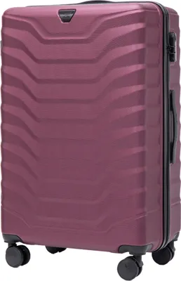 Produktbild von Wings PEAFOWL Große Hartschalenkoffer 28" Rot mit Zahlenschloss