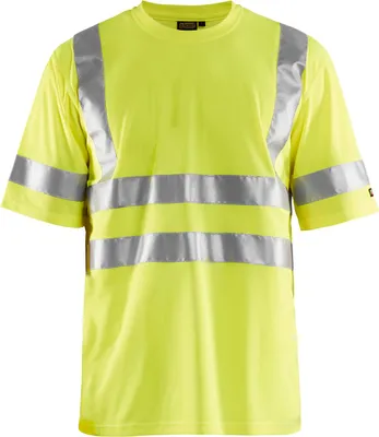 Produktbild von Blakläder® High Vis T-Shirt High Vis 3413 1009 in div. Farben, Farbe:high vis gelb, Größe:3XL