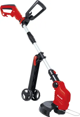 Obrázok produktu pre Einhell GE-ET 5027, Strunový vyžínač, Nylonová niť, Rúčka v tvare D - otočná, Čierna, Červená, 27 cm, AC