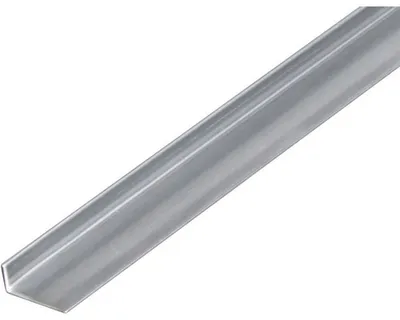 Immagine prodotto di Alberts 487430 Profilo angolare, acciaio inox, 2000 x 20 x 10 mm