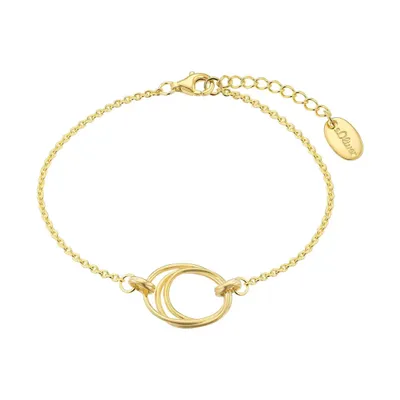 Produktbild von s.Oliver Damen Armband 203782 Silber 925 vergoldet