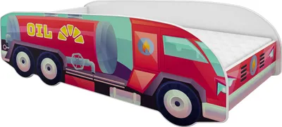 Image de ACMA Lit d'adolescent Lit d'enfant Lit de voiture Junior PisteLit complet avec matelas Sommier à lattes et protection antichute 140x70, 09