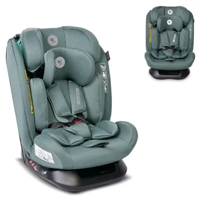 Produktbild von Lorelli Kindersitz Scorpius i-Size (40-150cm) verstellbar 5-Punkt-Gurt bis 36 kg grün