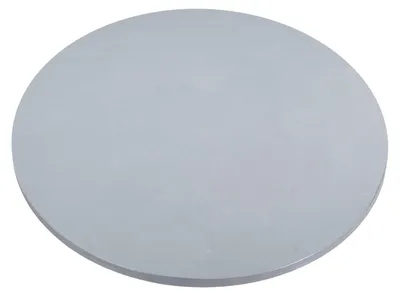 Runde Stahlplatte 6 mm x 200 mm, A36, schwarz, lasbar
