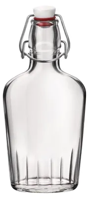 Produktbild von Glasflasche 500 ml Likörflaschen Essig-Öl Flaschen Karaffe Schnapsflaschen Bügelverschluss