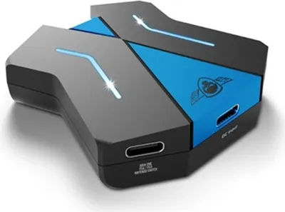 Obrázok produktu pre Spirit of Gamer SOG-CONV1, USB 3.2 Gen 1 (3.1 Gen 1) Type-A, USB 3.2 Gen 1 (3.1 Gen 1) Type-A, USB 3.2 Gen 1 (3.1 Gen 1) Type-C, CE / RoHS / WEEE, NINTENDO SWITCH / PS4 / XBOX ONE / PS3, 61 mm, 64 mm