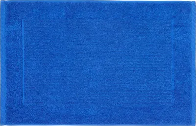 Obrázek produktu pro HOMESCAPES Koupelnová rohož Imperial, 100% bavlna, tmavě modrá