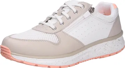 Produktbild von Joya Dynamo Zip Women Sneaker, White-beige, Premium-Glattleder / Textile, Active-Sohle JY085A 39 2/3