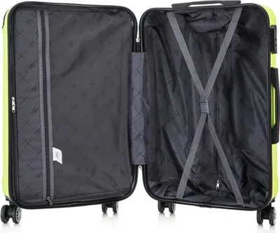 Obrázek produktu pro Flexot® F-2045 | Sada 3 kufrů, cestovní sada, velikosti M (příruční zavazadlo), L a XL (trolley), kufry s pevnou skořepinou, odolné, kolečka s otáčením o 360°, cestovní zavazadla, kufry