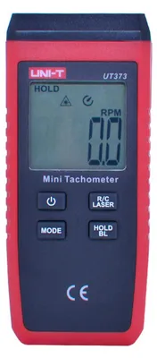Obrázek produktu pro Bezkontaktní digitální otáčkoměr s měřením rychlosti až do 9999,9 otáček za minutu