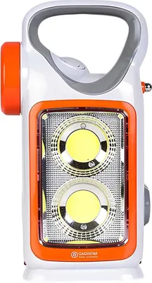 Obrázok produktu pre Avizar, baterka 16 LED solárna a USB, biela
