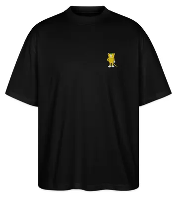 Produktbild von Spreadshirt Janosch Kleiner Tiger Stick Oversize Uni T-Shirt, M, Schwarz