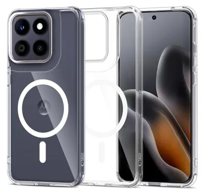 Produktbild von Tech-Protect 5906302323524, Cover, Motorola, Edge 70 Fusion / Fusion+ Plus 5G, 17,2 cm (6.78"), Transparent