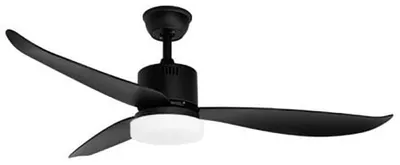 Deckenventilator mit LED-Licht, 132 cm, 60 W, 3 Stufen, Fernbedienung