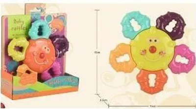 Produktbild von Sonnenblumen-Rassel für Kleinkinder