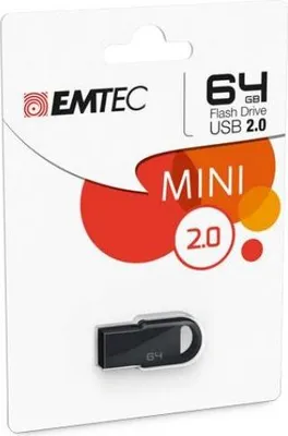 Produktbild von Emtec USB2.0 D250 64GB mini Green