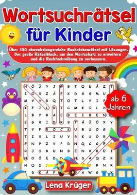 Produktbild von Wortsuchrätsel für Kinder ab 6 Jahren