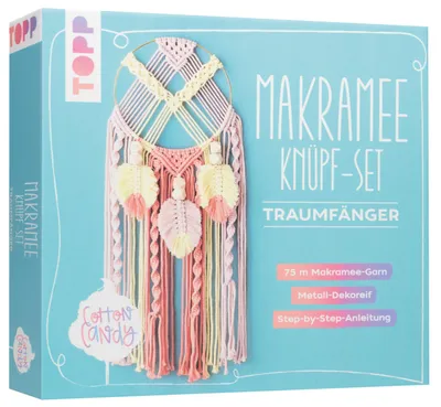 Image de Kit de macramé : attrape-rêves