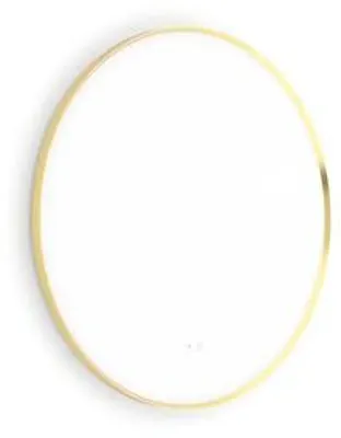Obrázek produktu pro LED Kulaté zrcadlo do koupelny s osvětlením v rámu Nimco ZP 61000 Ø 70 cm IP 44