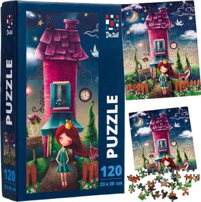 Obrázok produktu pre Puzzle 120 Domček pre čarovnú princeznú
