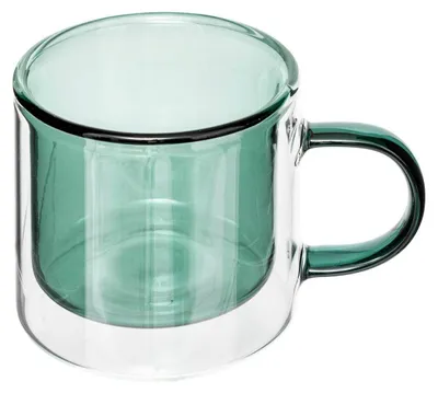 Produktbild von Becher "lexi" aus grünem borosilikatglas 25cl - SG Secret de Gourmet