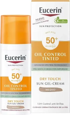 Zdjęcie produktu dla Eucerin Gel Cream Oil Control Colour Medium Spf50+ 50ml