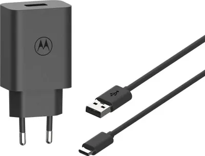 Produktbild von Motorola Turbopower Usb-a-und Usb-c-wandladegerät 33w Silber  Silber One Size