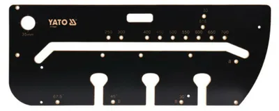 Frässchablone YATO YT-70890 für Küchenarbeitsplatten 1000 x 390 x 53 mm MDF