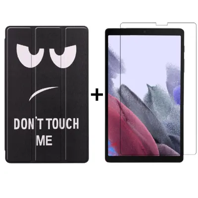 Image de 2in1 Set pour Samsung Galaxy Tab A7 Lite 2021 SM-T220 SM-T225 8.7 pouces avec housse de protection + verre de protection avec housse Auto Sleep/Wake