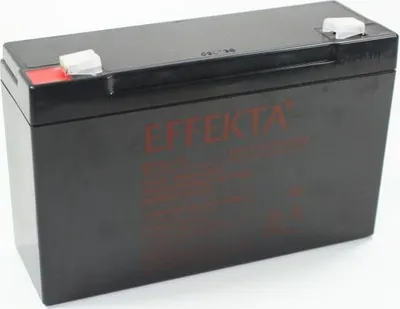 Produktbild von Effekta BT 6-12 6V 12Ah Blei Akku / Blei-Vlies Akku AGM VRLA
