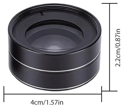 Obrázek produktu pro 135mm makroobjektiv, profesionální univerzální nasazovací objektiv pro mobilní telefony s pouzdrem na uložení, určený pro mobilní fotografování a natáčení videí