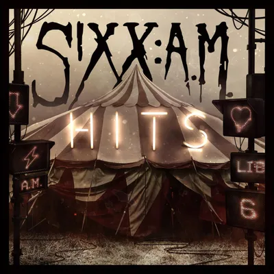 Produktbild von Sixx: A.M. - Hits (Limited Edition) (Translucent Red with Black Smoke Coloured) (180 g) (2 LP)