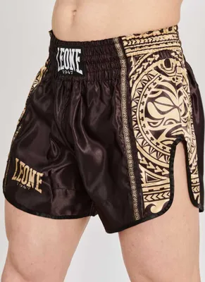 Produktbild von Leone1947 Haka Thaibox-shorts Schwarz S Mann Schwarz S