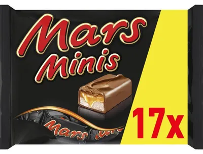 Produktbild von Mars Mini's 333 g – Kleine Mars Schokoriegel, ideal zum Teilen und Naschen