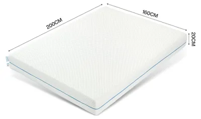 Immagine prodotto di Materassi - Materassi per letti - Materassi imbottiti - Materassi in schiuma - Materassi confortevoli - 90x200 cm / 140x200 cm - 7 zone ortopediche