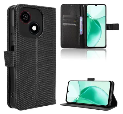 Image de Étui à rabat pour ZTE Blade A35e 4G, modèle Book Wallet en similicuir