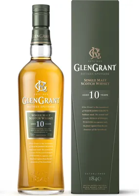 Produktbild von Glen Grant 10 Jahre Single Malt Scotch Whisky in Geschenkpackung | 40 % vol | 0,7 l