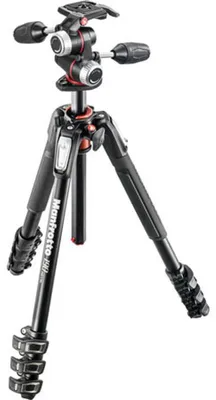 Obrázek produktu pro Manfrotto 190XPRO, třísegmentový hliníkový stativ s tříosou otočnou hlavou XPRO