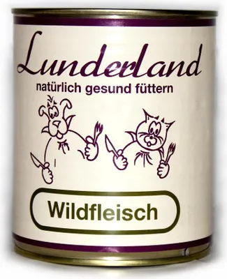 Produktbild von Lunderland Reinfleisch-Dose Wildfleisch 800g