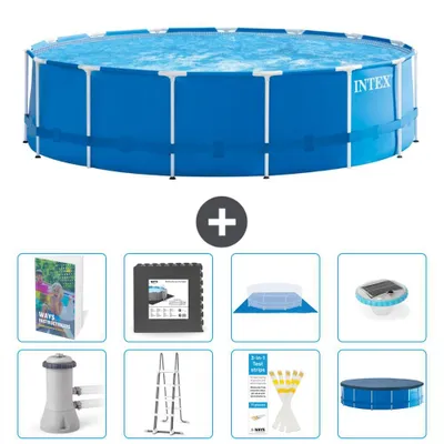 Obrázek produktu pro Rámový bazén – kulatý – 457 x 122 cm – 7 dílů – model S608