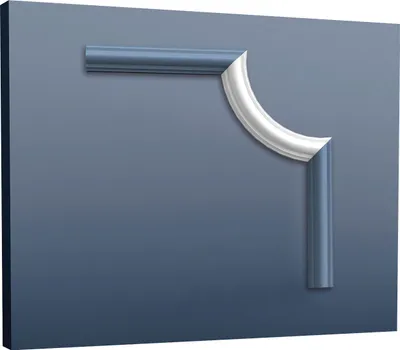 Produktbild von Orac Decor PX120A AXXENT Stuck Eckelement Wand-Fries-leisten Rahmen-Einrichtungs-Profil